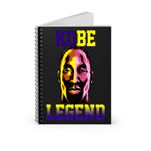 Kobe Bryant Legend Spiral Notebook