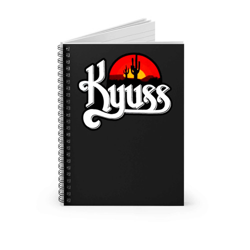 Kyuss Black Widow Stoner Rock Queens Of The Stone Age Clutch Spiral Notebook