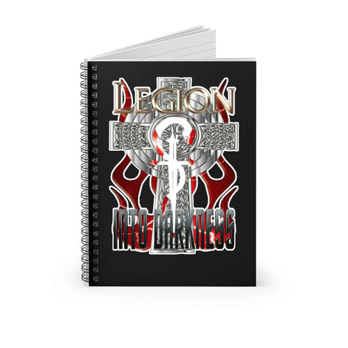 Legion Into Darkness Spiral Notebook