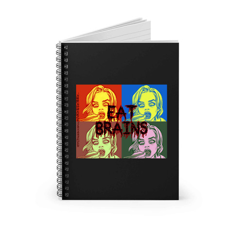 Liv Moore Izombie Eat Brains Spiral Notebook