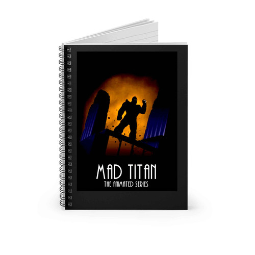 Mad Titan The Animated Series Spiral Notebook