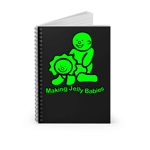 Making Jelly Babies Spiral Notebook