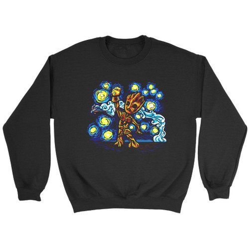 Starry Groot Sweatshirt