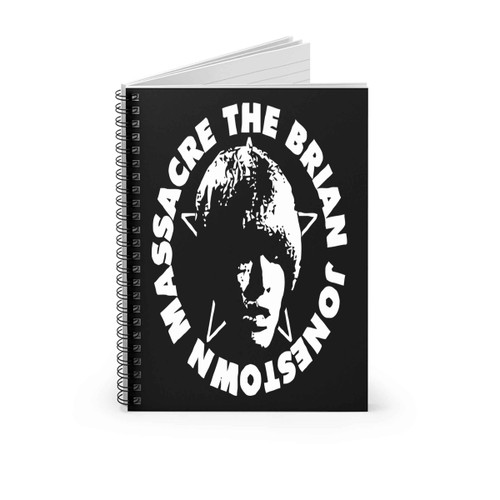 Masscre The Brian Jonestown Spiral Notebook