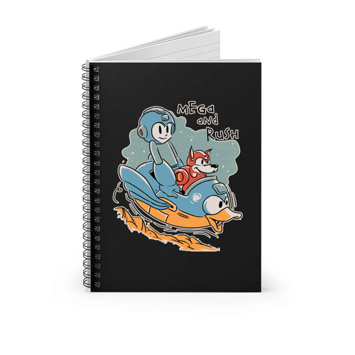 Mega And Rush Spiral Notebook