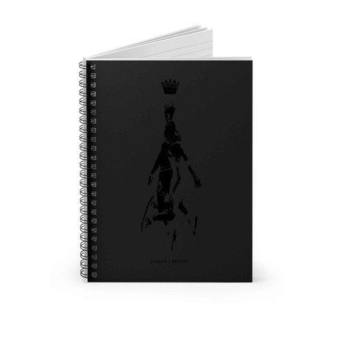 Michael Jordan And Kobe Bryant Spiral Notebook