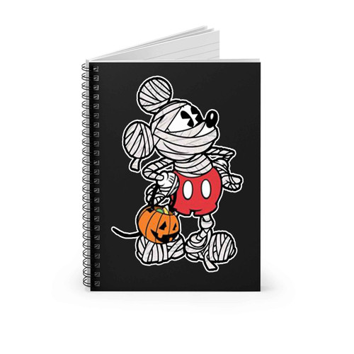 Mickey Zombie Funny Halloween Spiral Notebook