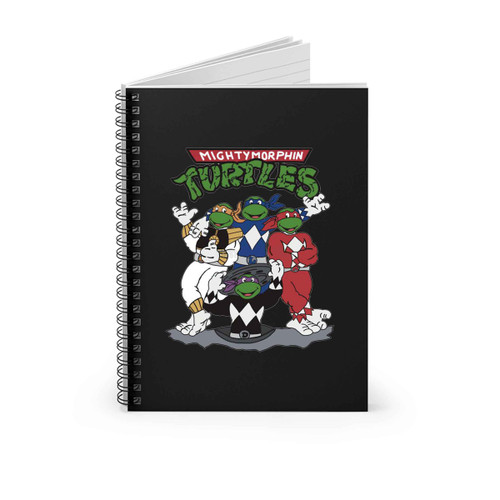Mighty Morphin Power Rangers Teenage Mutant Ninja Turtles Spiral Notebook Mighty Morphin Power Rangers Teenage Mutant Ninja Turtles Spiral Notebook