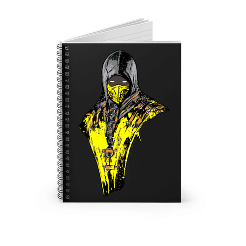 Mortal Kombat Mortal Fire Spiral Notebook