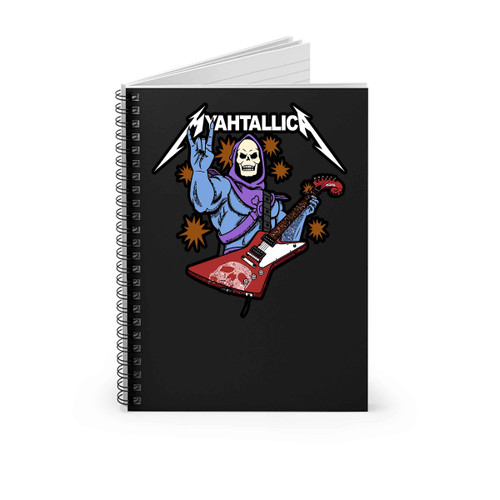 Myahtallica Pampling Spiral Notebook Myahtallica Pampling Spiral Notebook