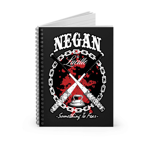 Negan Adn Lucille Spiral Notebook