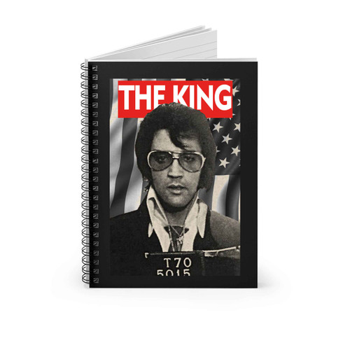 New Elvis Presley The King Mens Adult Sizes S M L Xl 2Xl Spiral Notebook