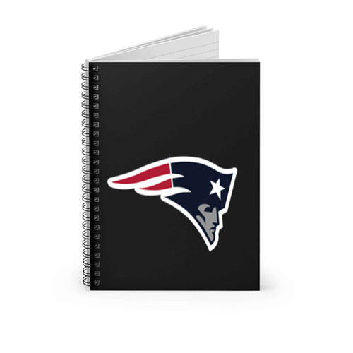 New England Patriots Nfl 47 Brand Te Spiral Notebook