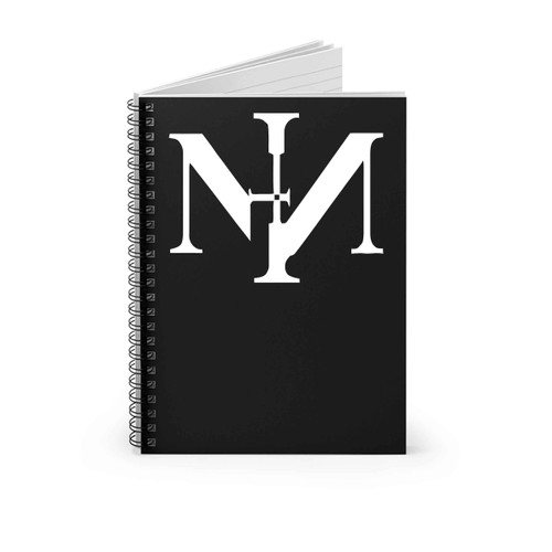 Nin Nine Inch Nails Logo Spiral Notebook