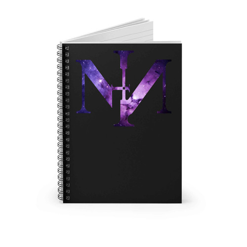 Nin Nine Inch Nails Nebula Logo Spiral Notebook