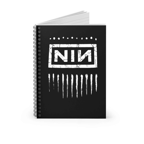 Nine Inch Nails Nin Logo Spiral Notebook