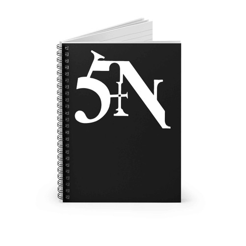 Nine Inch Nails Nin Sin Logo Spiral Notebook