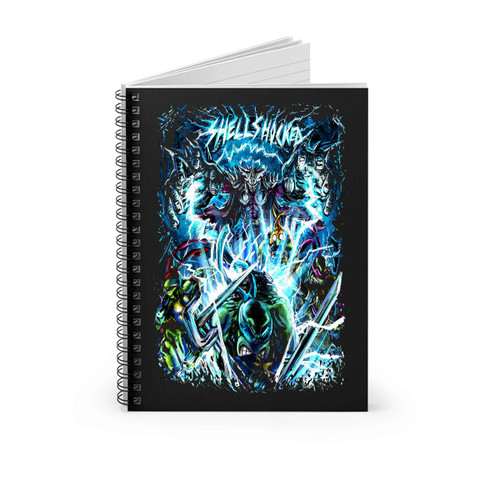 Ninja Turtles Vs Shell Shocked Teenage Mutant Ninja Turtles Tmnt Spiral Notebook