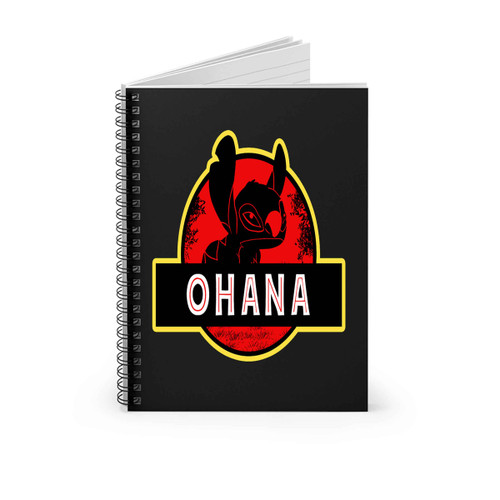 Ohana Angry Spiral Notebook