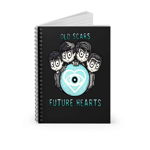 Old Scars Future Hearts Spiral Notebook