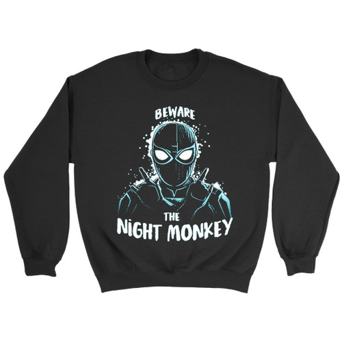Spiderman Night Monkey Sweatshirt