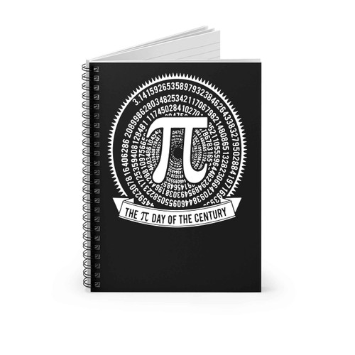 Pi Day Of The Century Math Spiral Notebook