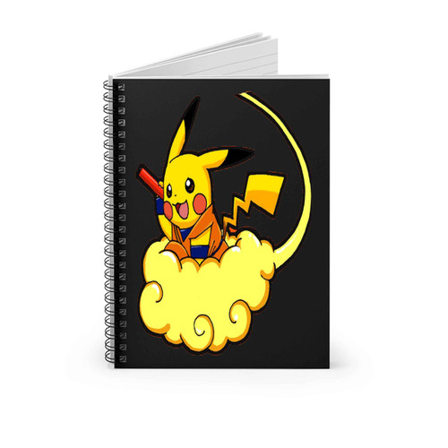 Pikachu Pokemon Dragon Ball Z Spiral Notebook