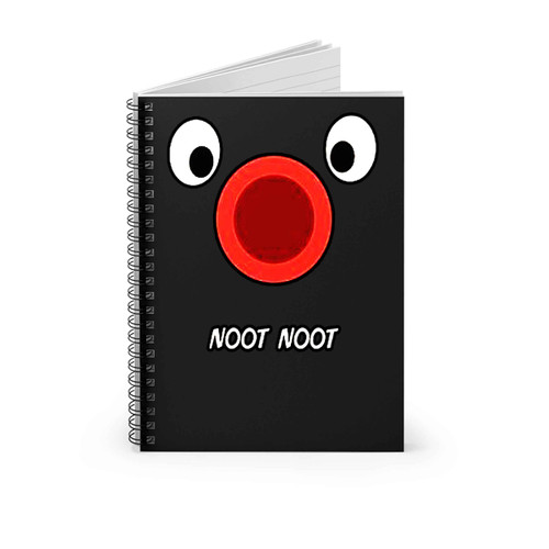 Pingu Noot Noot Face Spiral Notebook