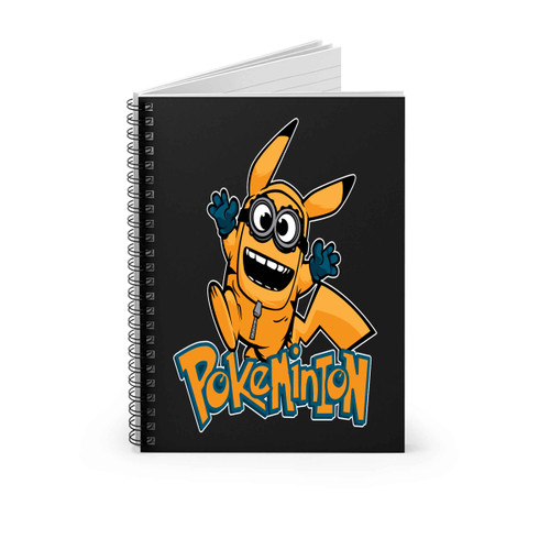 Pokeminion Despicable Me Minions Spiral Notebook