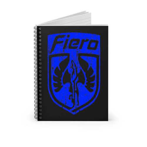 Pontiac Fiero Spiral Notebook