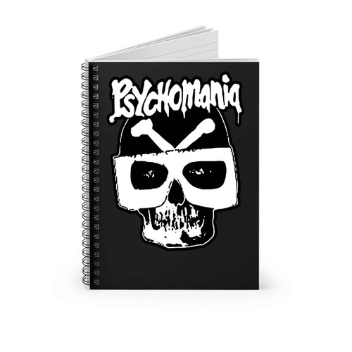Psychomania Horror Movie Poster Spiral Notebook