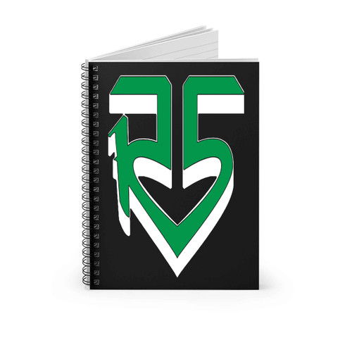 R5 Louder Band Music A Spiral Notebook