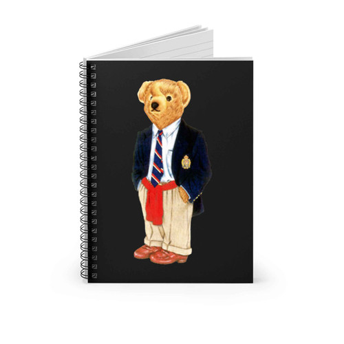 Ralph09889 Lauren Polo Bear Spiral Notebook