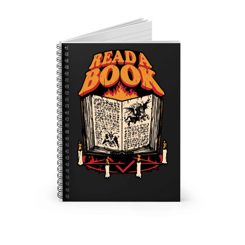 Read A Book Spiral Notebook