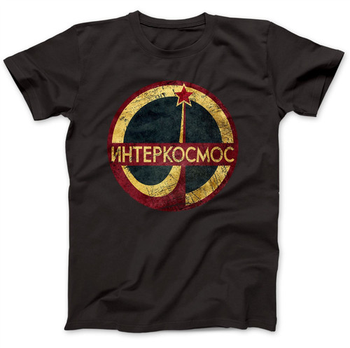 Interkosmos Cccp Logosan Man's T-Shirt Tee