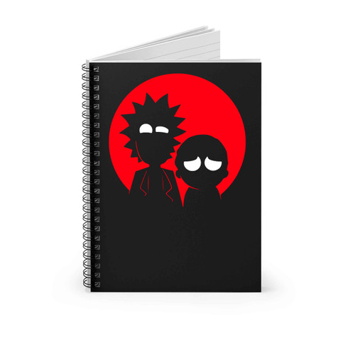 Rick And Morty Funny Cartoon Tv Series 1 Spiral Notebook