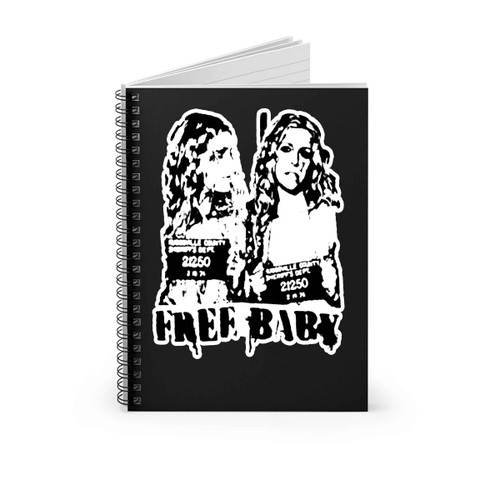 Rob Zombie Three From Hell Free Baby Spiral Notebook