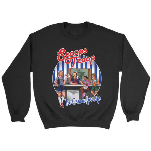 Stranger Things Scoops Troop Sweatshirt