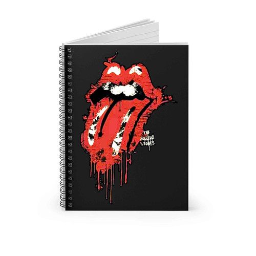 Rolling Stones New Dates No Filter Tour 2019 Logo Spiral Notebook