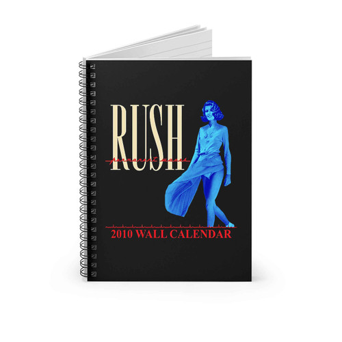 Rush World Tour 1980 Spiral Notebook