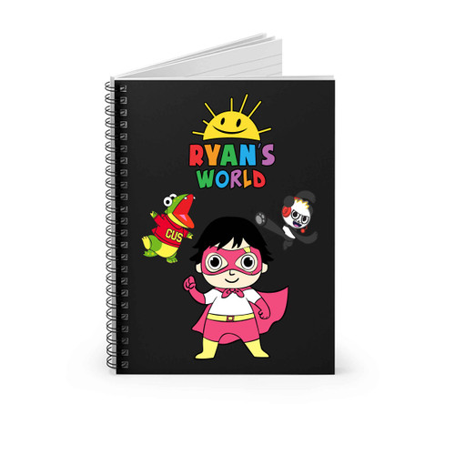 Ryan World Toy Review Squad Spiral Notebook