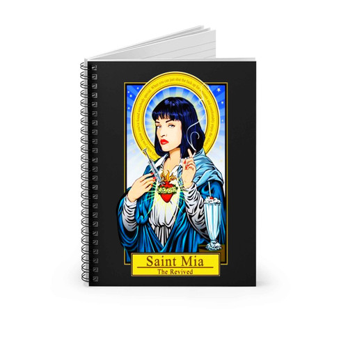 Saint Mia The Revived Spiral Notebook