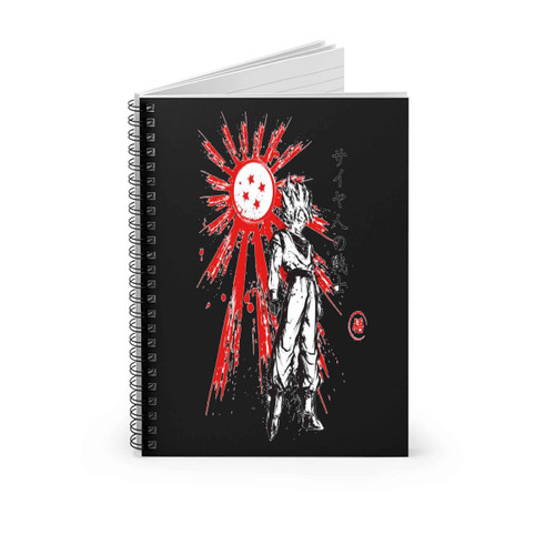 Saiyan Warrior Spiral Notebook