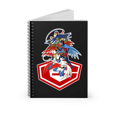 Science Ninja Team Gatchaman Spiral Notebook