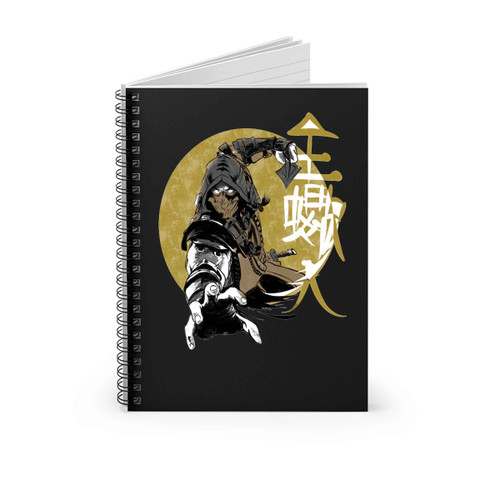 Scorpion Mortal Kombat Spiral Notebook