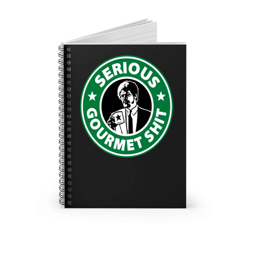 Serious Gourmet Coffee Spiral Notebook