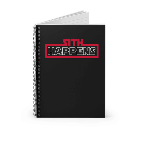 Sith Happens Spiral Notebook