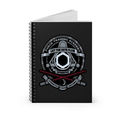 Sith Training Academy Spiral Notebook