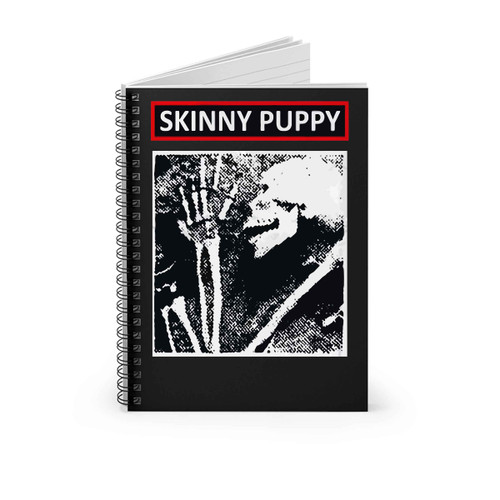 Skinny Puppy Ministry Depeche 4Ad Goth Siouxsie Pf Spiral Notebook