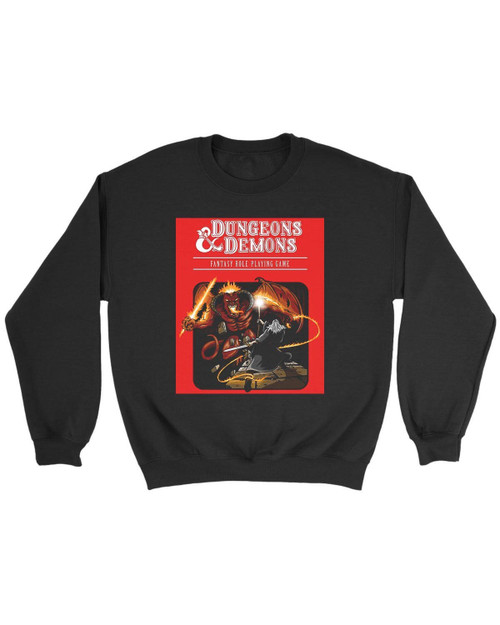 Dungeons And Dwarves Art Sweatshirt